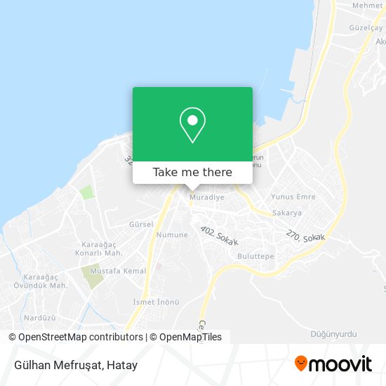 Gülhan Mefruşat map