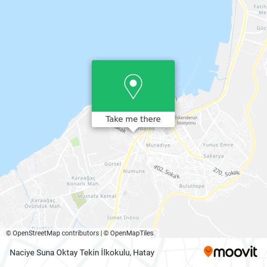 Naciye Suna Oktay Tekin İlkokulu map
