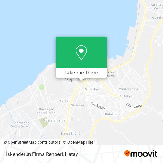 İskenderun Firma Rehberi map