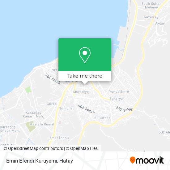 Emın Efendı Kuruyemı map