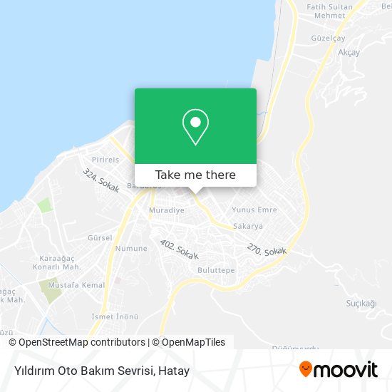 Yıldırım Oto Bakım Sevrisi map