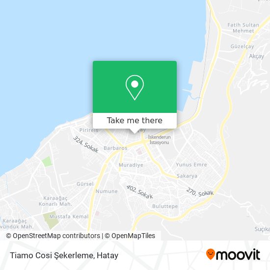 Tiamo Cosi Şekerleme map