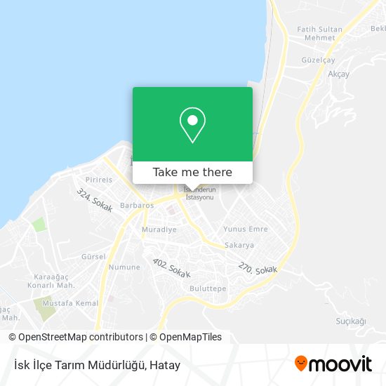İsk İlçe Tarım Müdürlüğü map