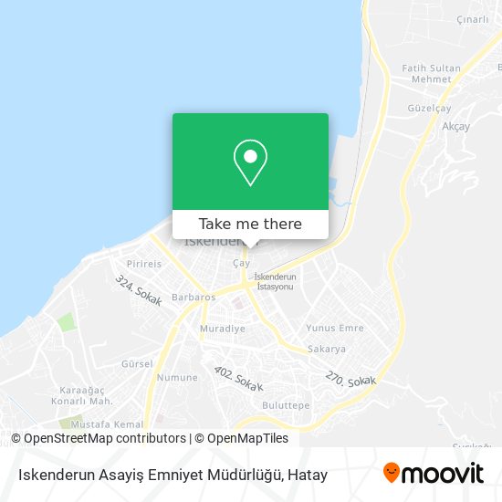 Iskenderun Asayiş Emniyet Müdürlüğü map