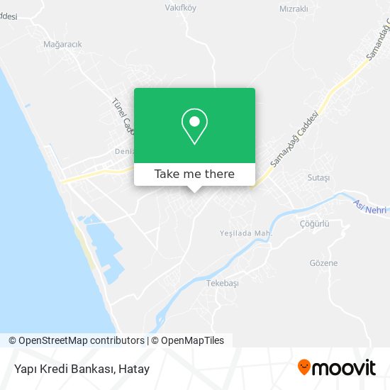 Yapı Kredi Bankası map