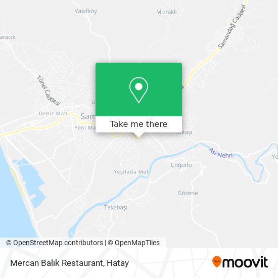 Mercan Balık Restaurant map