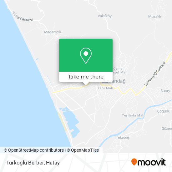 Türkoğlu Berber map