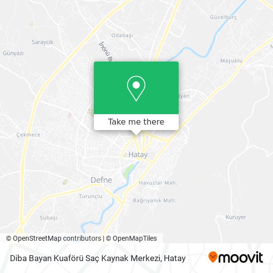 Diba Bayan Kuaförü Saç Kaynak Merkezi map