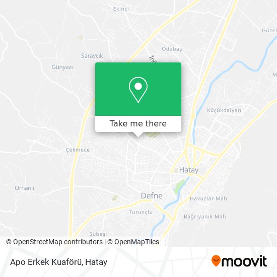 Apo Erkek Kuaförü map