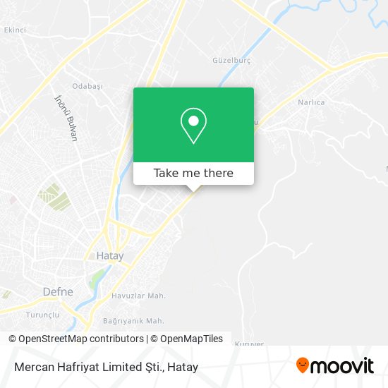 Mercan Hafriyat Limited Şti. map