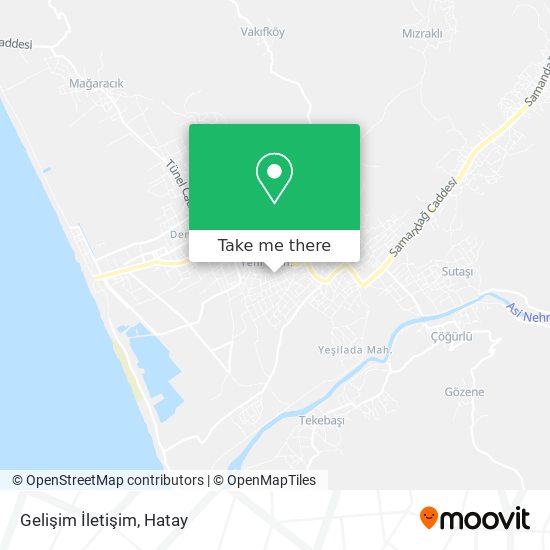 Gelişim İletişim map
