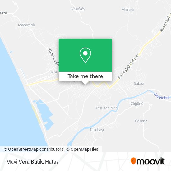 Mavi Vera Butik map