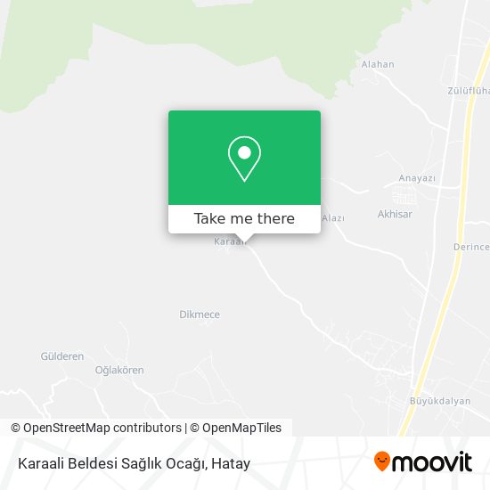 Karaali Beldesi Sağlık Ocağı map