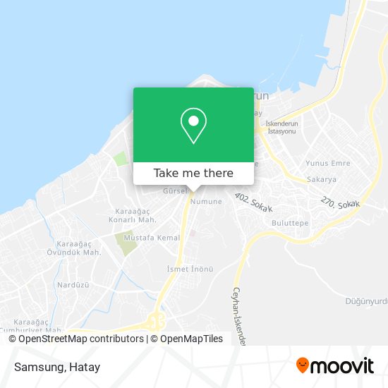 Samsung map