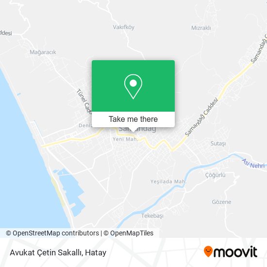 Avukat Çetin Sakallı map