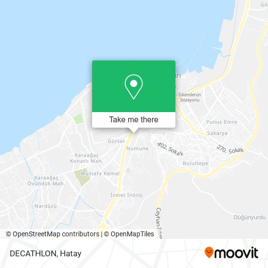 DECATHLON map