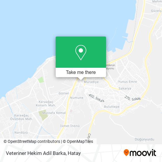 Veteriner Hekim Adil Barka map