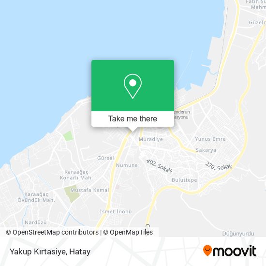 Yakup Kırtasiye map
