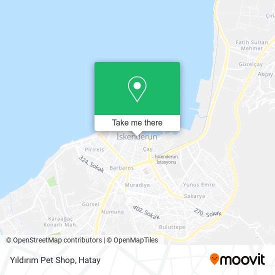 Yıldırım Pet Shop map