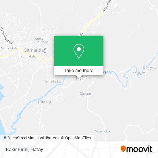 Bakır Fırını map