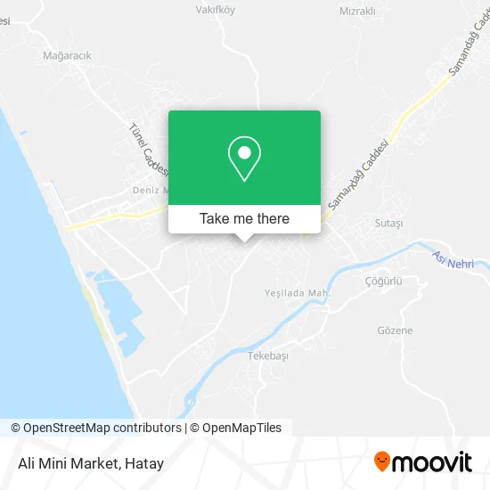 Ali Mini Market map