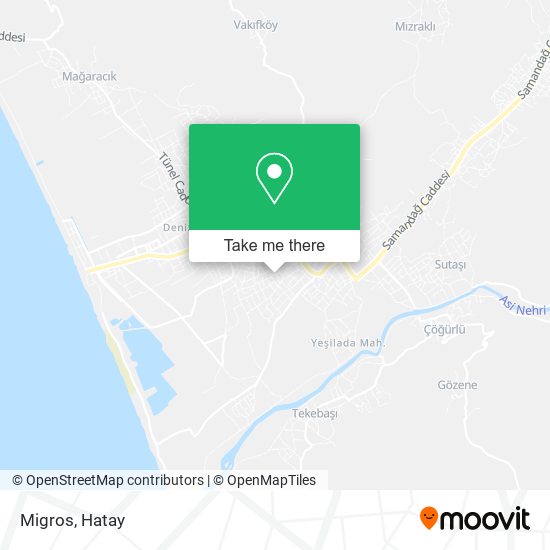 Migros map