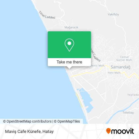 Maviş Cafe Künefe map