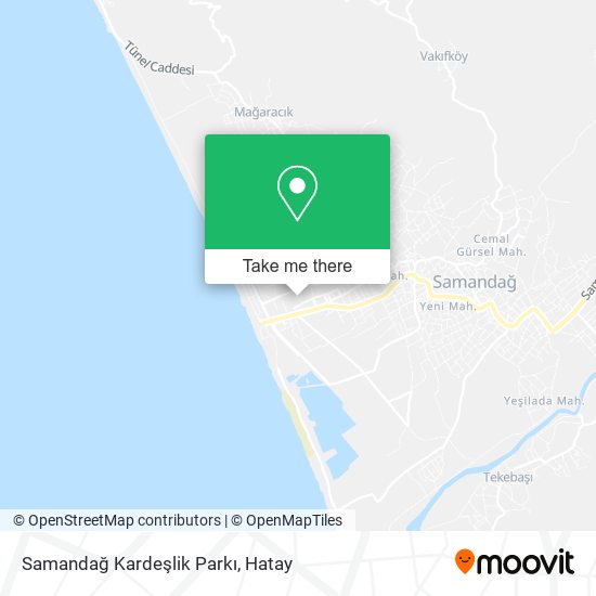 Samandağ Kardeşlik Parkı map