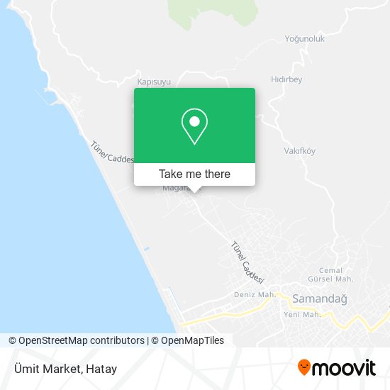 Ümit Market map