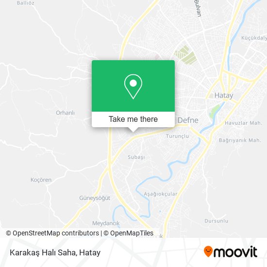 Karakaş Halı Saha map