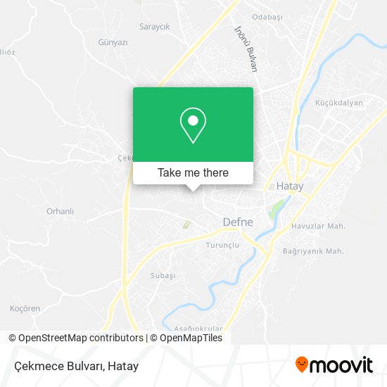 Çekmece Bulvarı map
