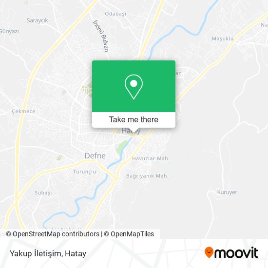 Yakup İletişim map