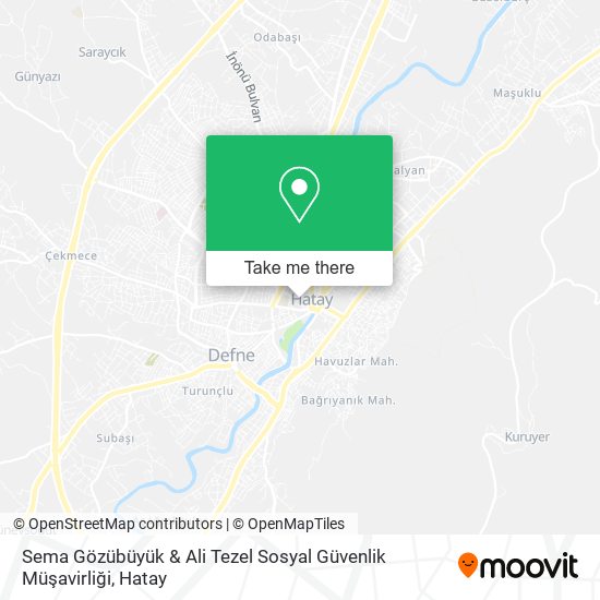 Sema Gözübüyük & Ali Tezel Sosyal Güvenlik Müşavirliği map