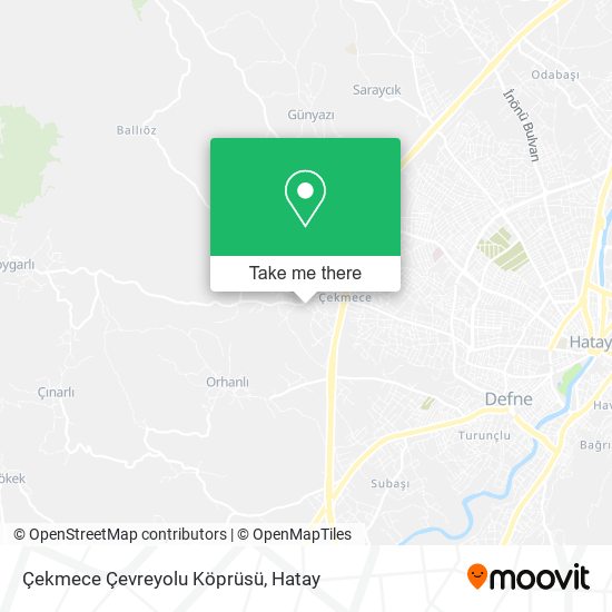 Çekmece Çevreyolu Köprüsü map