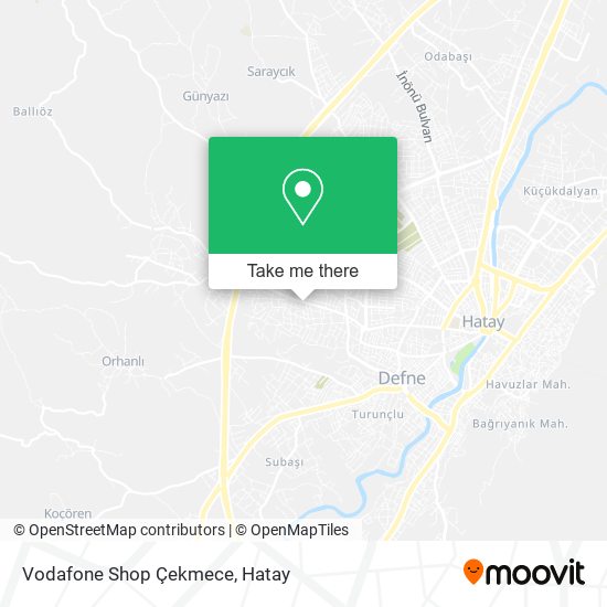 Vodafone Shop Çekmece map