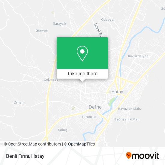 Benli Fırını map