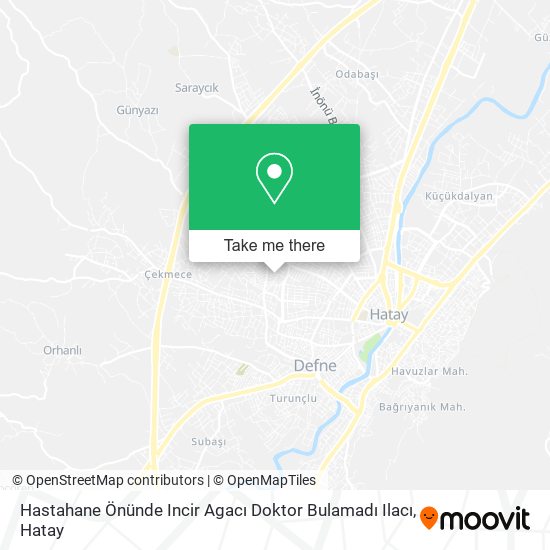 Hastahane Önünde Incir Agacı Doktor Bulamadı Ilacı map