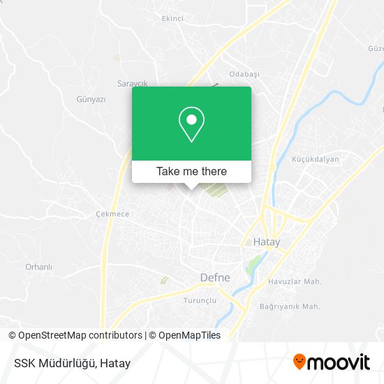 SSK Müdürlüğü map