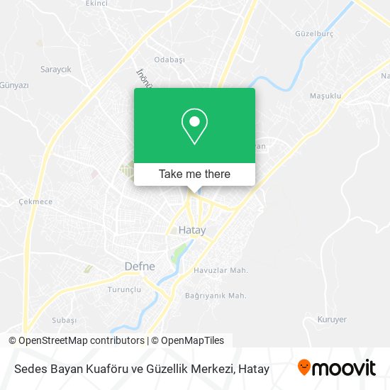 Sedes Bayan Kuaföru ve Güzellik Merkezi map