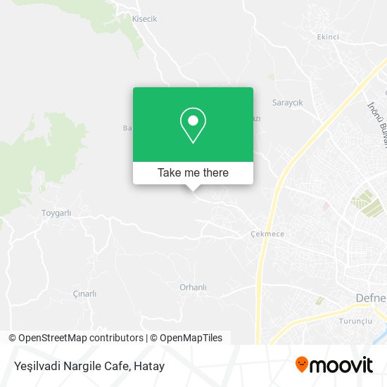 Yeşilvadi Nargile Cafe map
