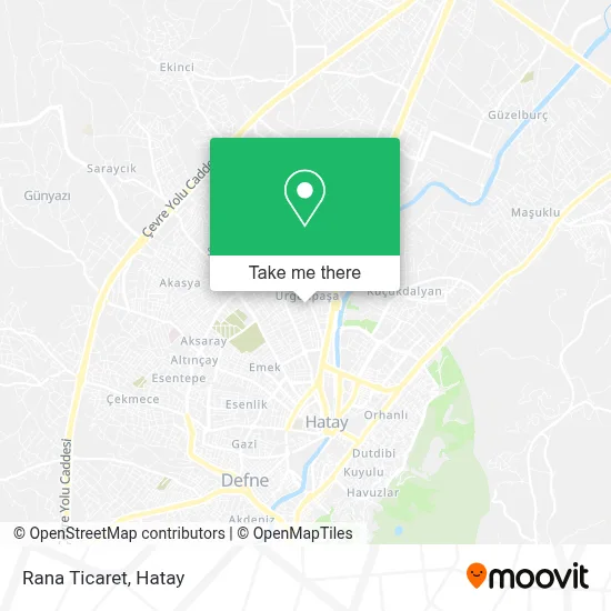Rana Ticaret map