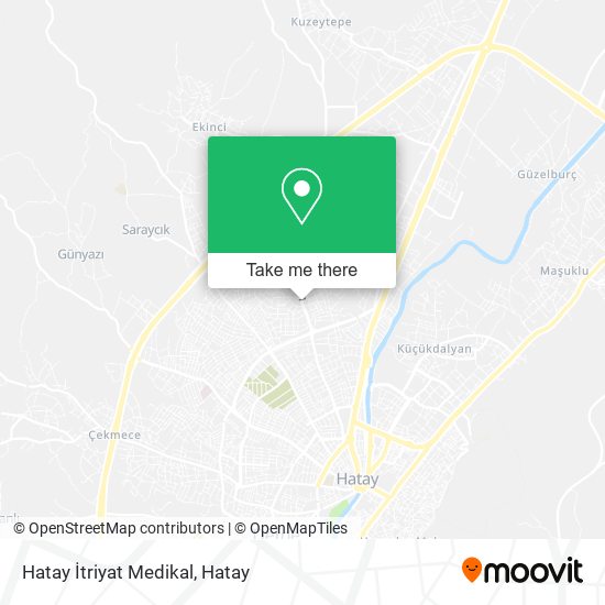 Hatay İtriyat Medikal map