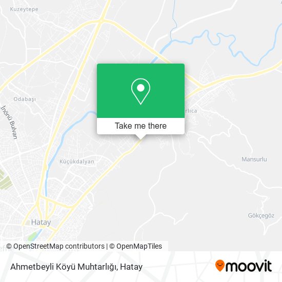 Ahmetbeyli Köyü Muhtarlığı map