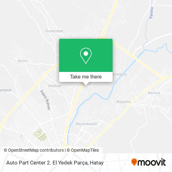 Auto Part Center 2. El Yedek Parça map