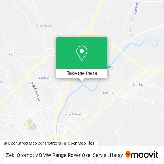 Zeki Otomotiv BMW Range Rover Özel Servisi map