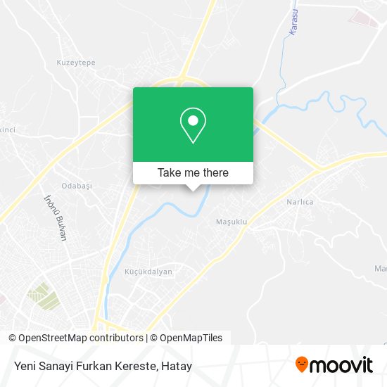 Yeni Sanayi Furkan Kereste map