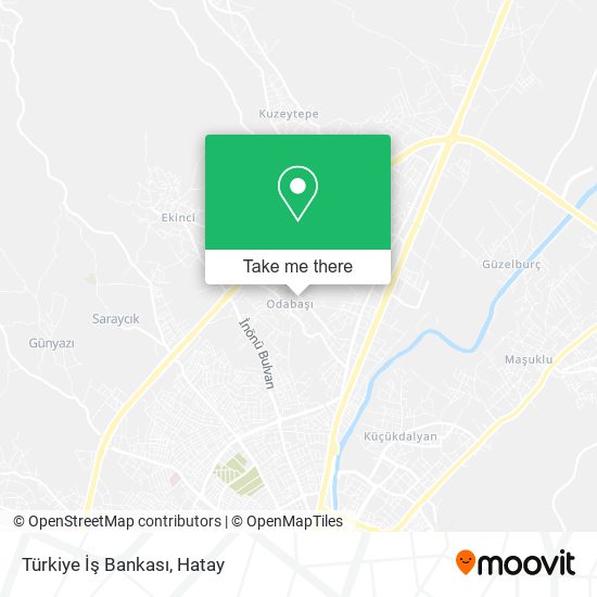 Türkiye İş Bankası map
