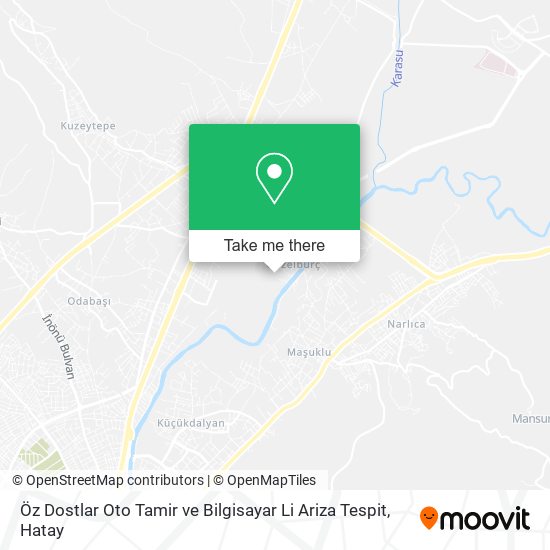 Öz Dostlar Oto Tamir ve Bilgisayar Li Ariza Tespit map