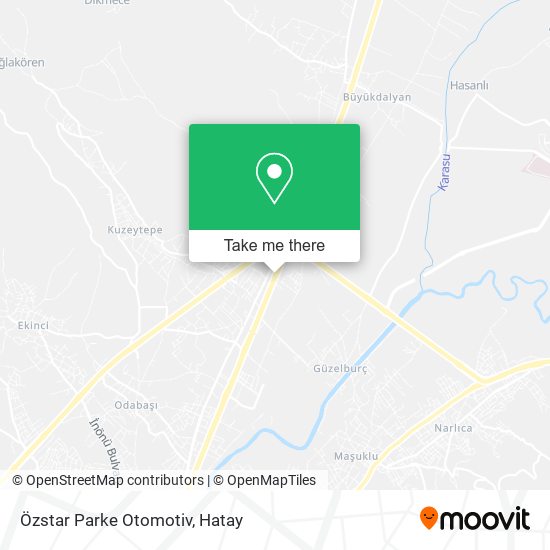 Özstar Parke Otomotiv map