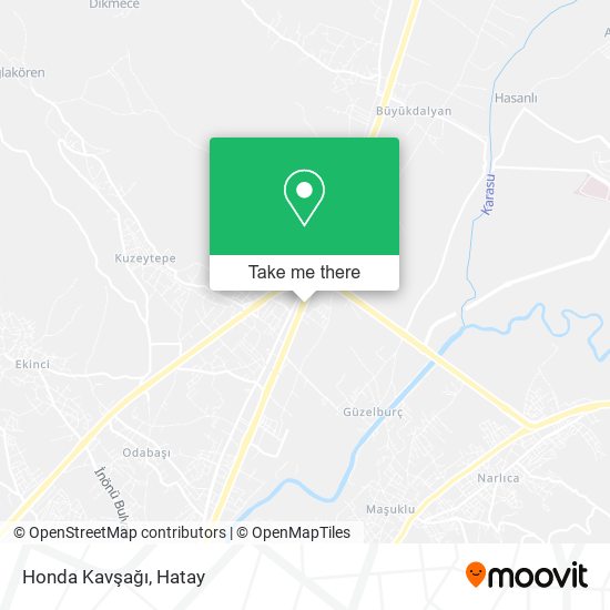 Honda Kavşağı map